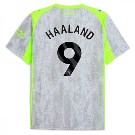 Manchester City Haaland 9 Tredjesæt 2025-26 Kortærmet